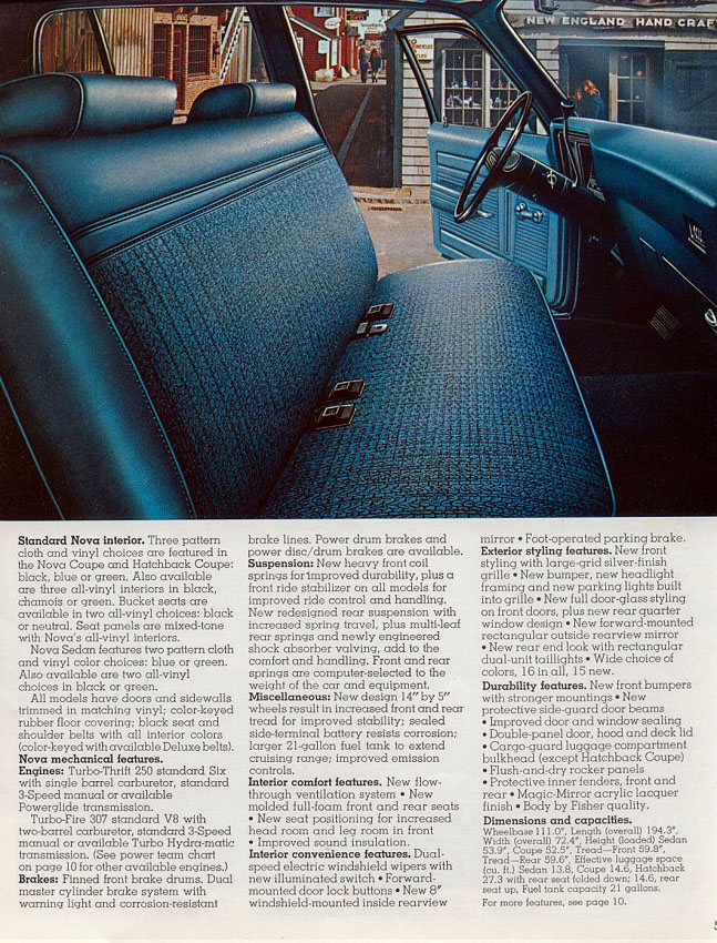 1973 Chevrolet Nova Brochure Page 3